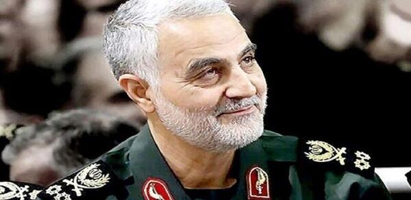 عکس شهید سلیمانی بعد از شهادت