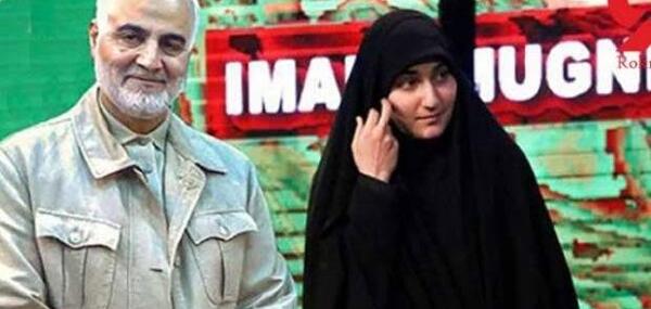 عکس شهید سلیمانی بعد از شهادت