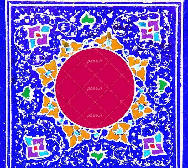 عکس رنگ لاجوردی