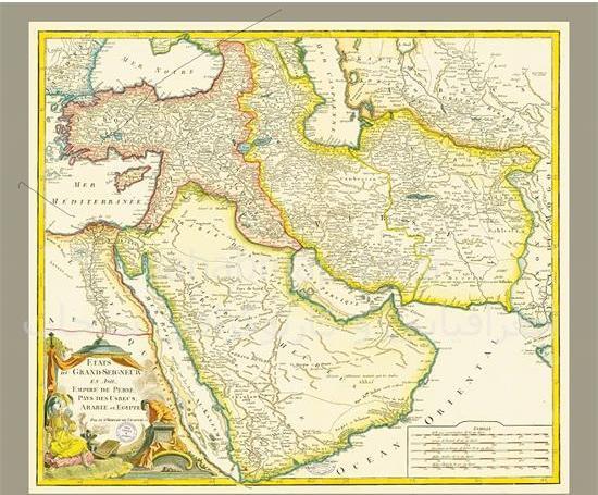 عکس نقشه ایران باستان