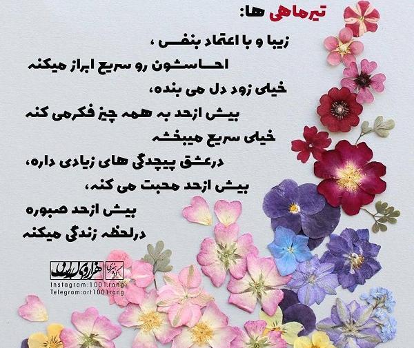 عکس تولدت مبارک دخترم تیر