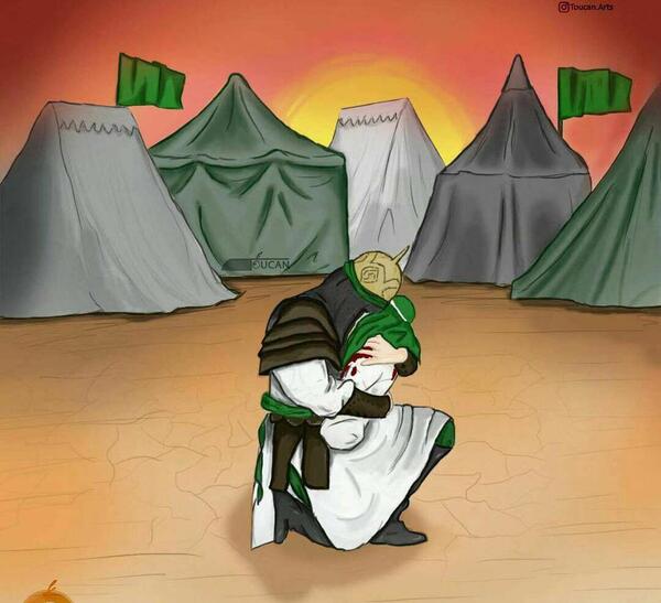 عکس امام حسین کارتونی