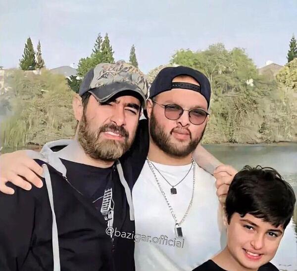 عکس فرزندان شهاب حسینی