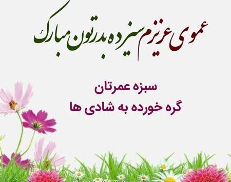 عکس سیزده بدر برای معلم
