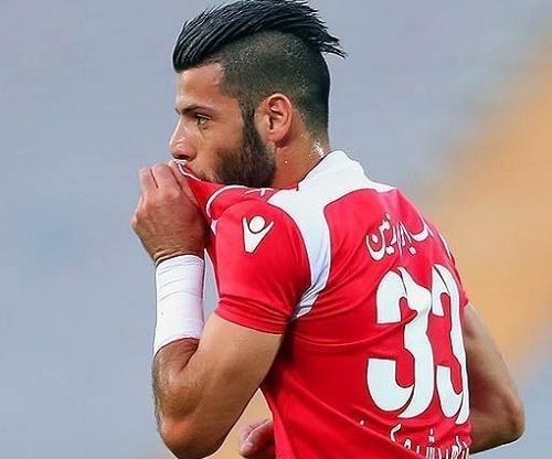 عکس پیمان عباس زاده وهمسرش
