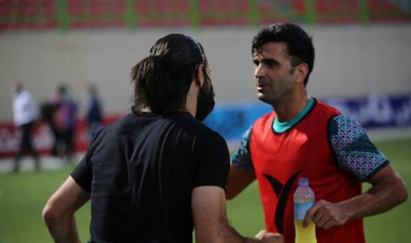 عکس پیمان عباس زاده وهمسرش