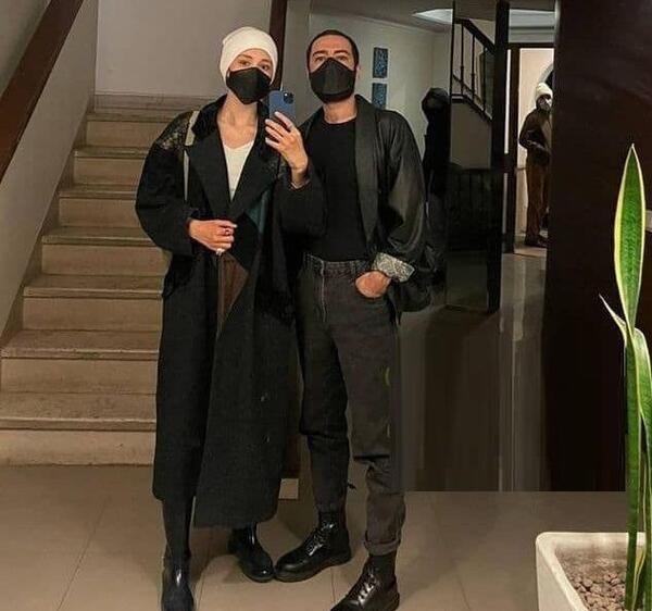 عکس پیمان عباس زاده وهمسرش