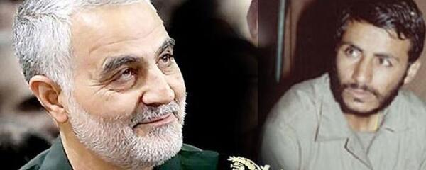 عکس شهید همت و سلیمانی