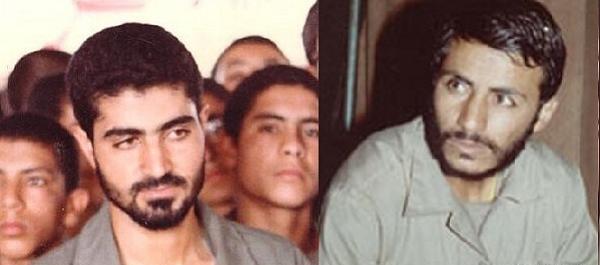 عکس شهید همت و سلیمانی