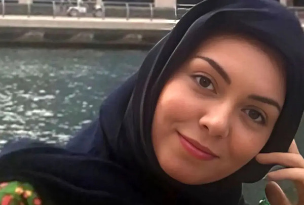 عکسهای آزاده نامداری در اروپا