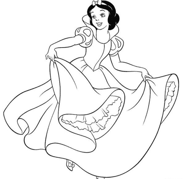 عکس از سفید برفی