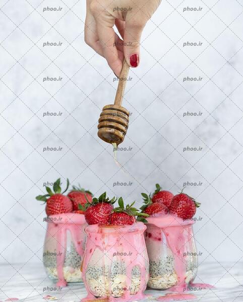 عکس ظرف بستنی خوری