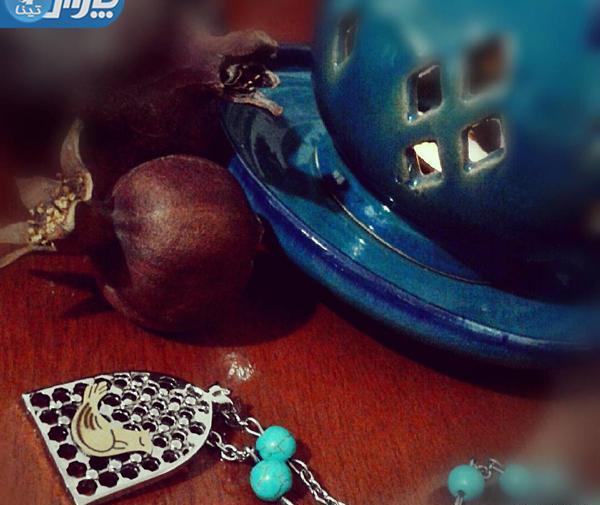 عکس گردنبند مرغ آمین