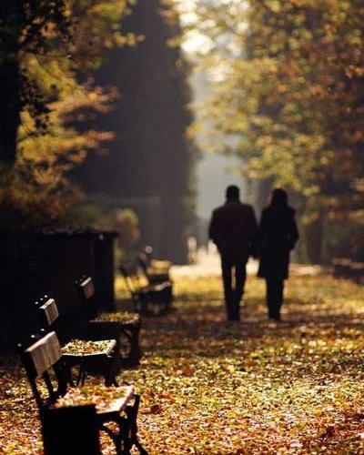 عکس پاییز و عاشقی