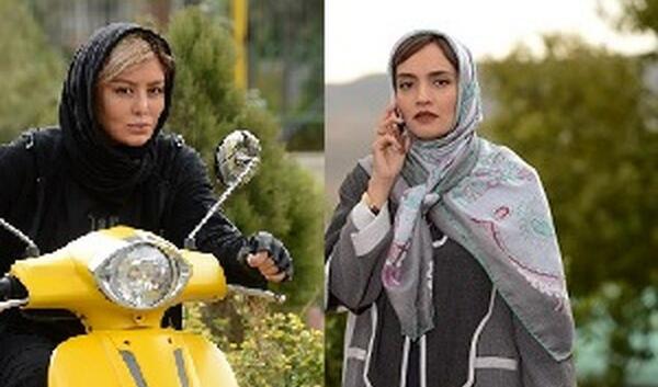 عکس بازیگران رقص روی شیشه