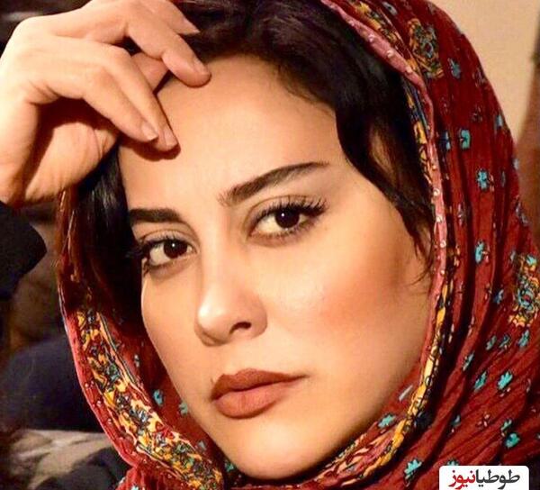 عکس آشا محرابی با همسر