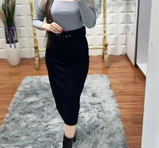عکس دامن راسته بلند