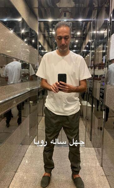 عکس امیرمهدی ژوله وهمسرش ودخترش