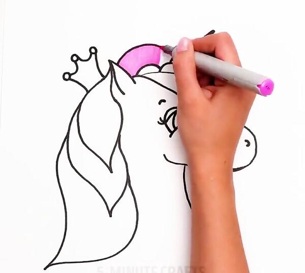 عکس طرح نقاشی برای کودکان 10 سال