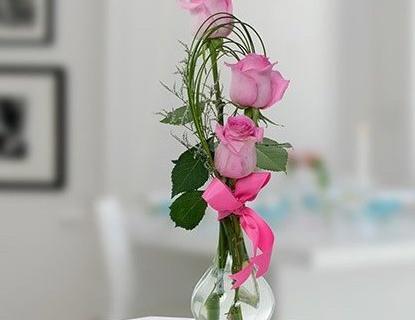 عکس دسته گل سه شاخه ای