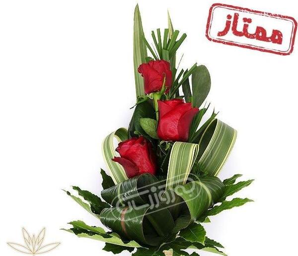عکس دسته گل سه شاخه ای