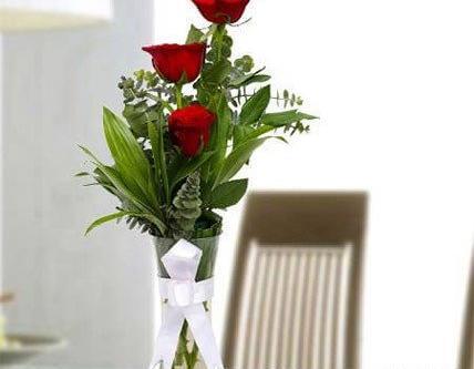 عکس دسته گل سه شاخه ای