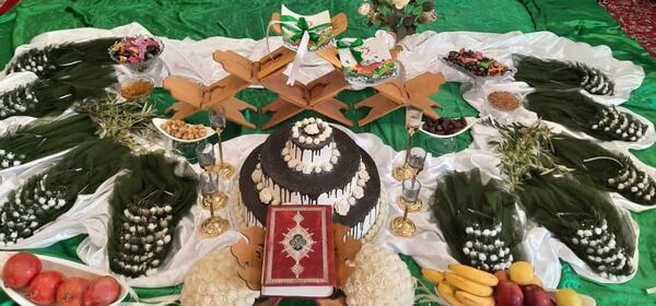 عکس سفره ی جشن قرآن