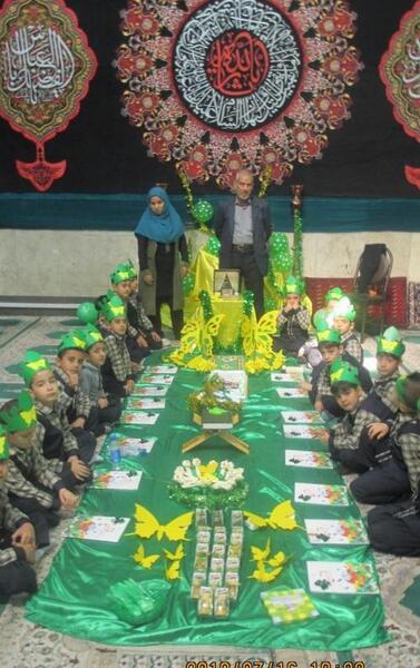 عکس سفره ی جشن قرآن