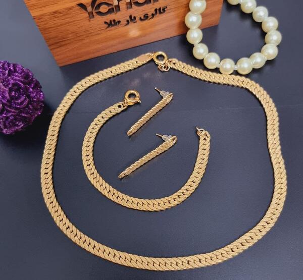 عکس نیم ست دخترانه طلا دیجی کالا