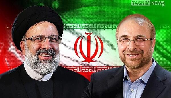 عکس رئیسی قالیباف