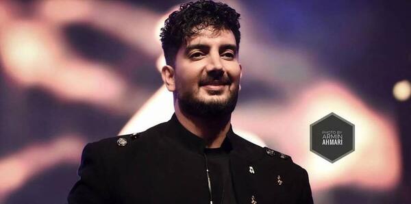 عکس فرزاد فرزین با ماسک