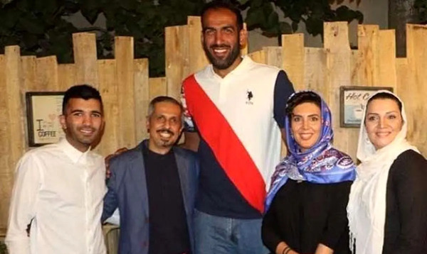 عکس همسر جدید حامد حدادی