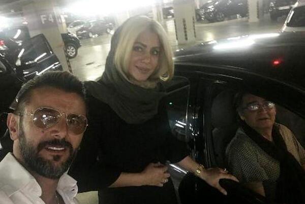 عکس رضا رویگری با شلوارک