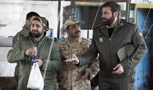 عکس جواد خواجوی در سریال سرباز