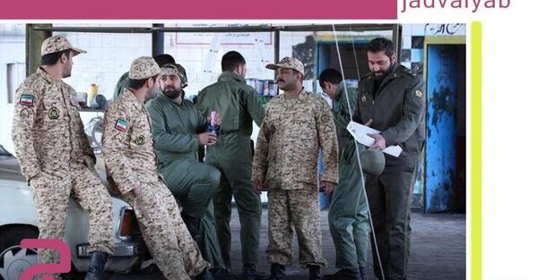 عکس جواد خواجوی در سریال سرباز