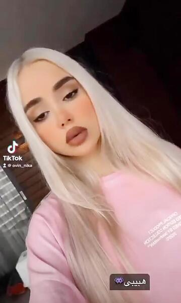 عکس نیکا فلاحی تیک تاکر