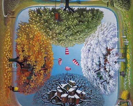 عکس ایده نقاشی عجیب