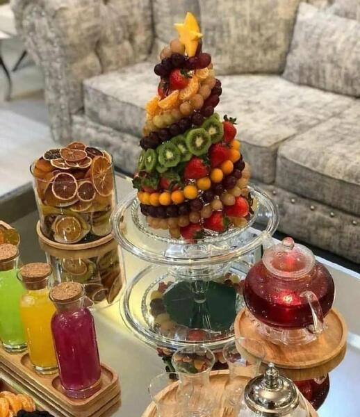 عکس ایده سفره یلدا