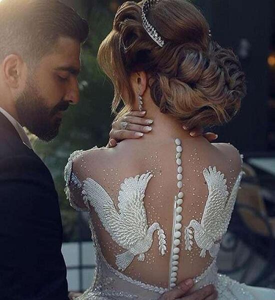 عکس های طبیعی عروس و داماد