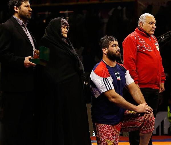 عکس پهلوان جابر صادق زاده
