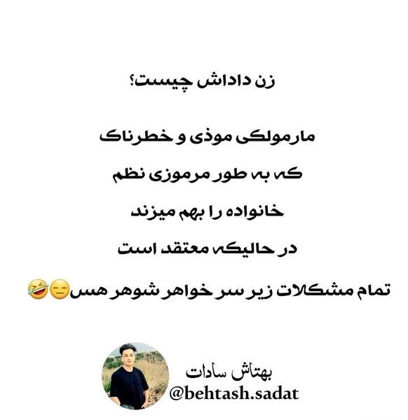 عکس نوشته زن داداش چیست