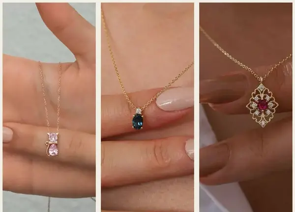 عکس گردنبند جدید دخترانه