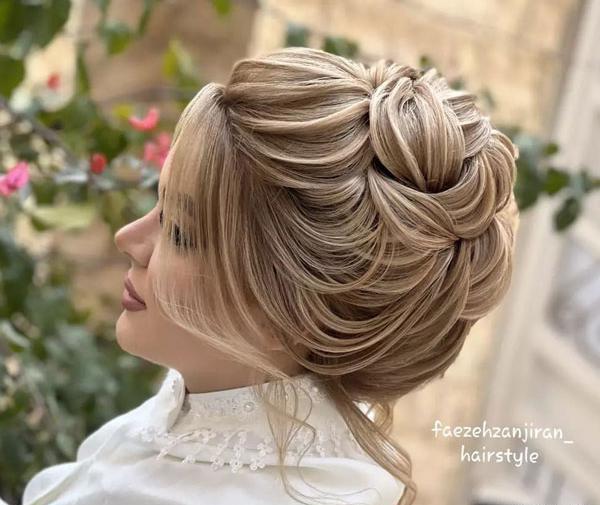عکس شینیون مو عروسکی