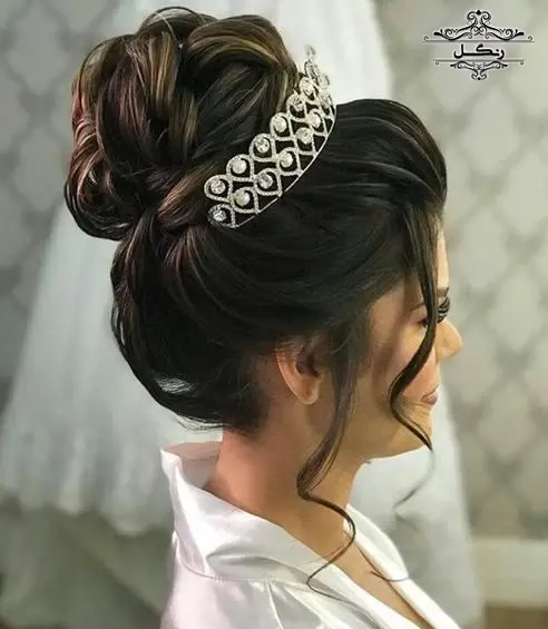 عکس شینیون مو عروسکی
