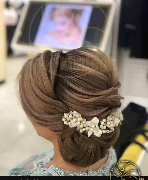 عکس شینیون مو عروسکی