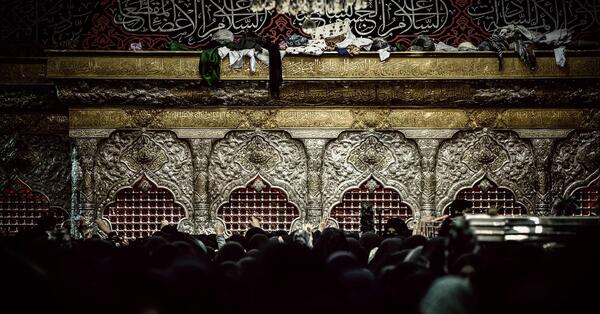 عکس هوایی حرم امام حسین