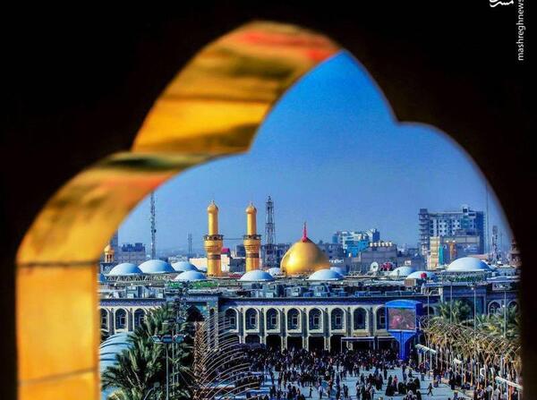 عکس خیلی قشنگ از بین الحرمین