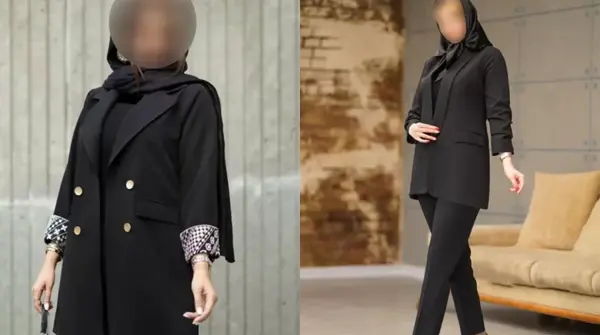 عکس کت و شلوار ساده و شیک