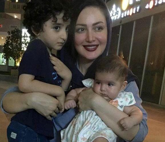 عکس شیلا خداداد با فرزندانش