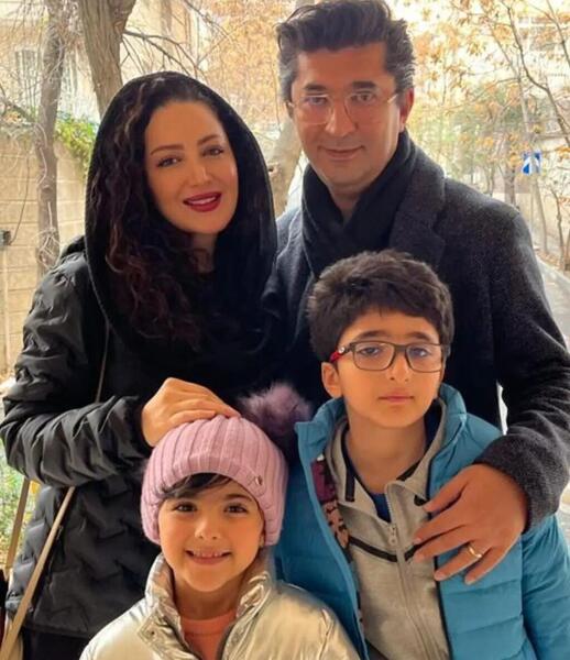 عکس شیلا خداداد با فرزندانش